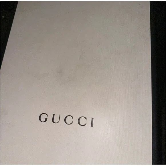 Gucci Beige and Green Sneakers size 10 - Picture 4 of 4